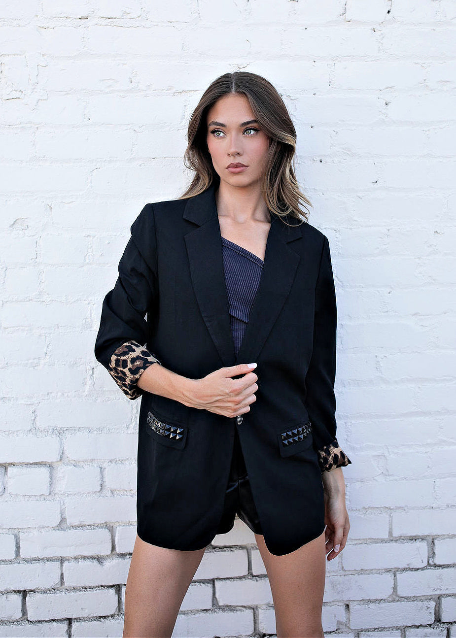 BACK IN STOCK!! The Rock Studded Blazer