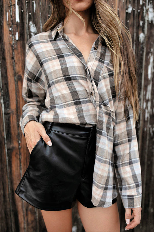 BEST SELLER!! "Better than Faux" Leather Pocketed Shorts