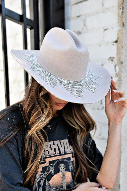 BEST SELLER! The "Jessie" Wool Cowboy Hat in 2 Colors