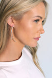 Forever Crystal Earring in Gold, Rose Gold & Silver - Glitzy Bella
