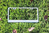 3 Row Swarovski Crystallized License Plate Frame - Glitzy Bella