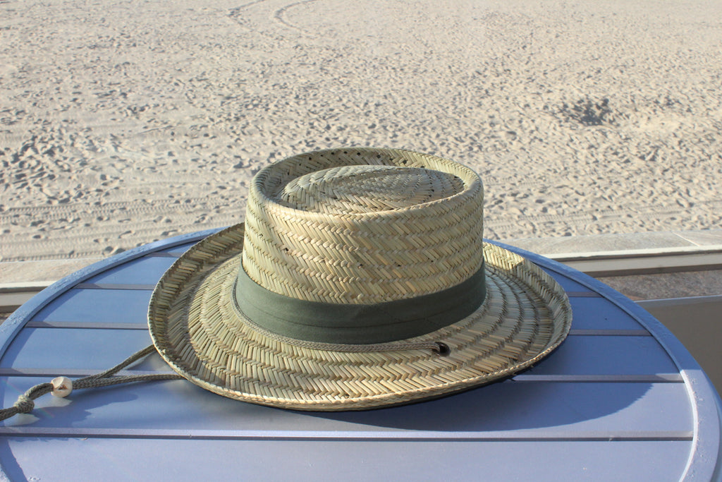 MEN'S Lined Straw Hat