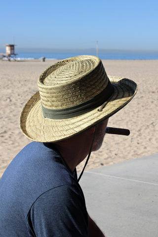 MEN'S Lined Straw Hat – Glitzy Bella