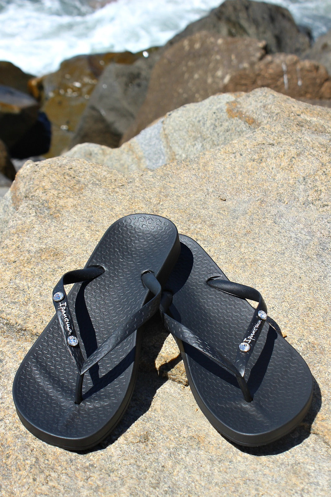 Swarovski Crystal Ipanema Flip Flop - Glitzy Bella