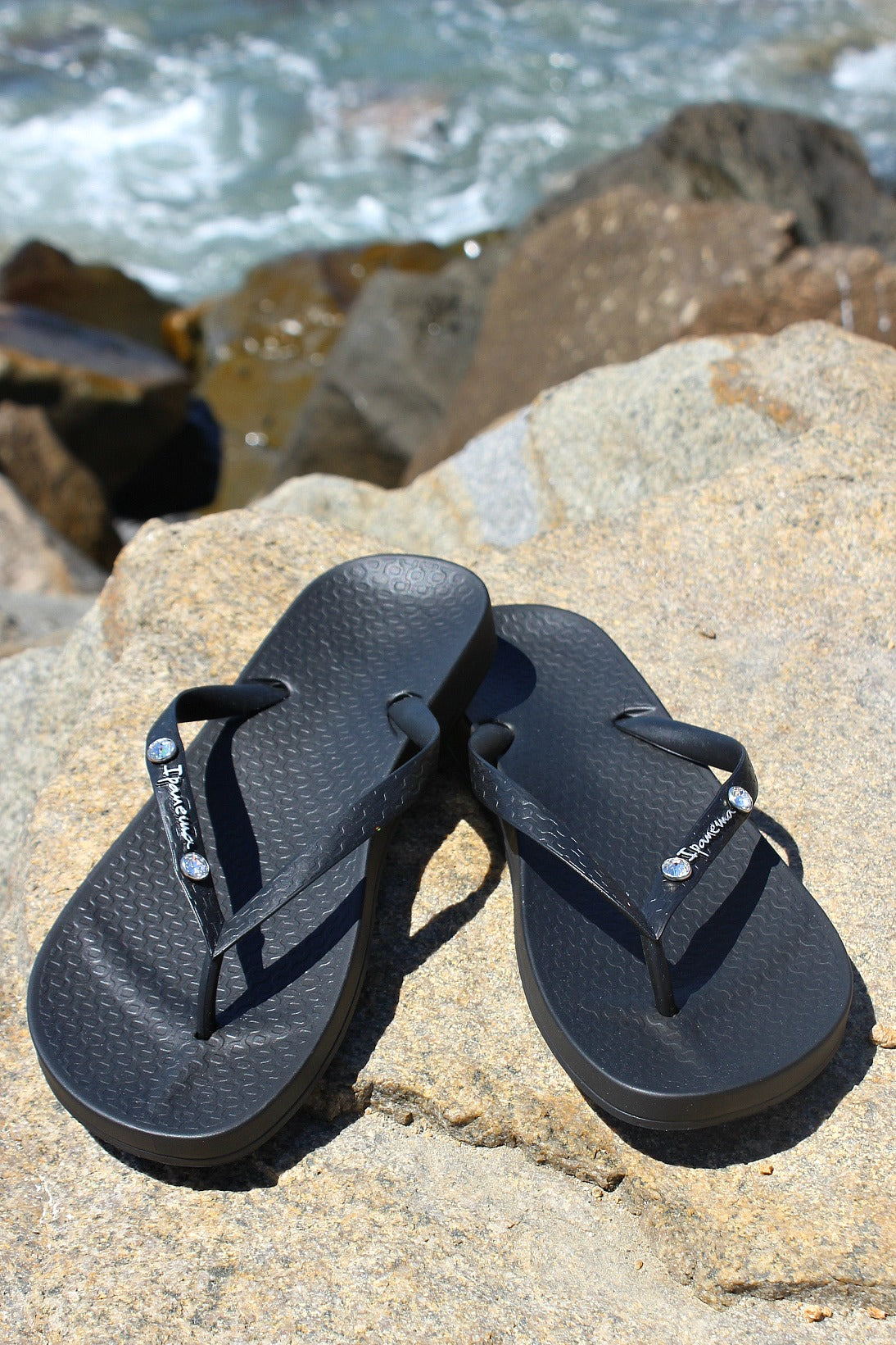 Swarovski Crystal Ipanema Flip Flop - Glitzy Bella