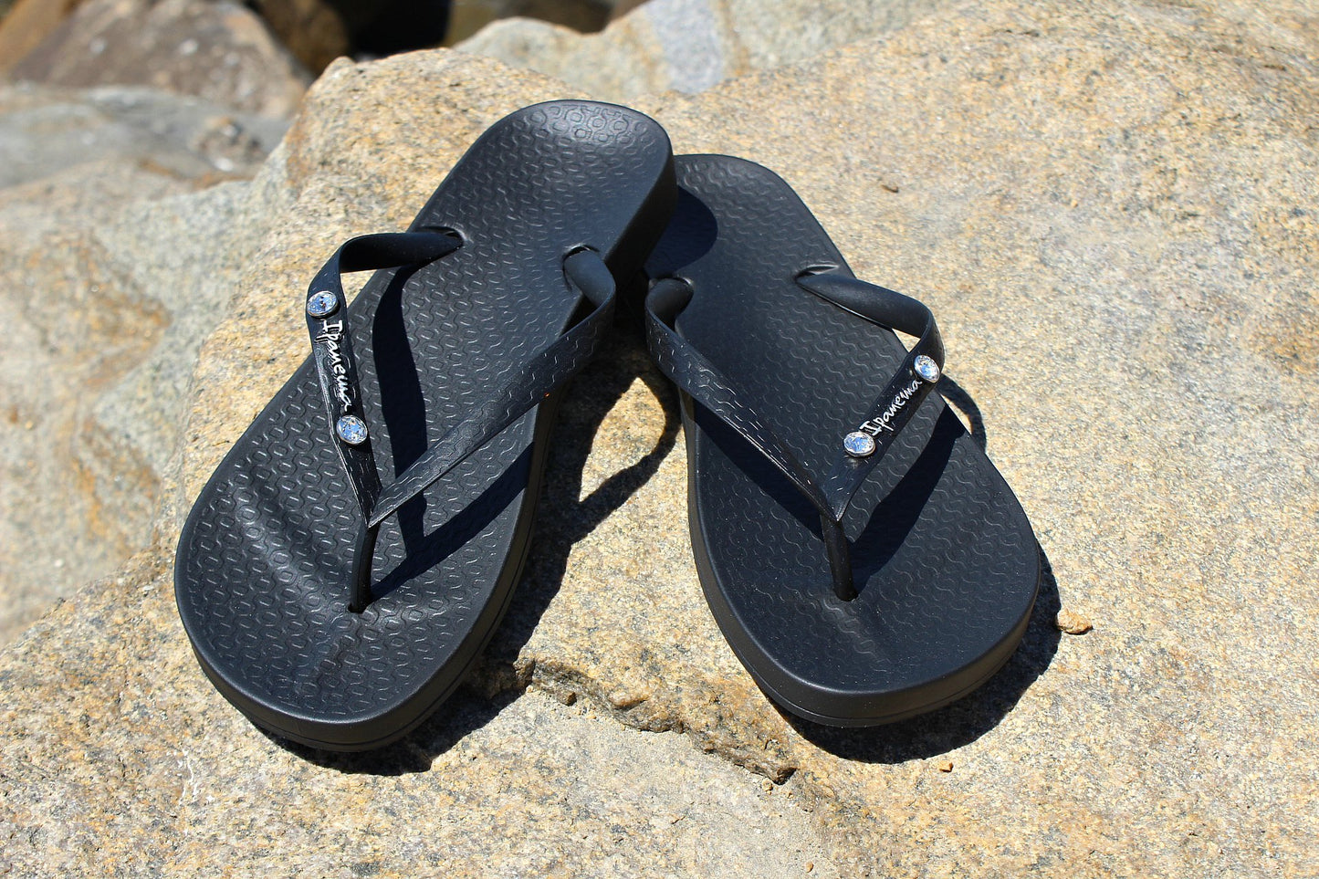 Swarovski Crystal Ipanema Flip Flop - Glitzy Bella