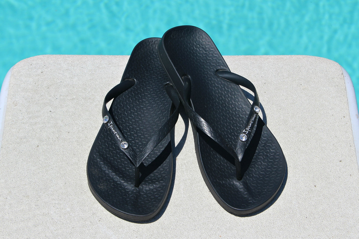 Swarovski Crystal Ipanema Flip Flop - Glitzy Bella