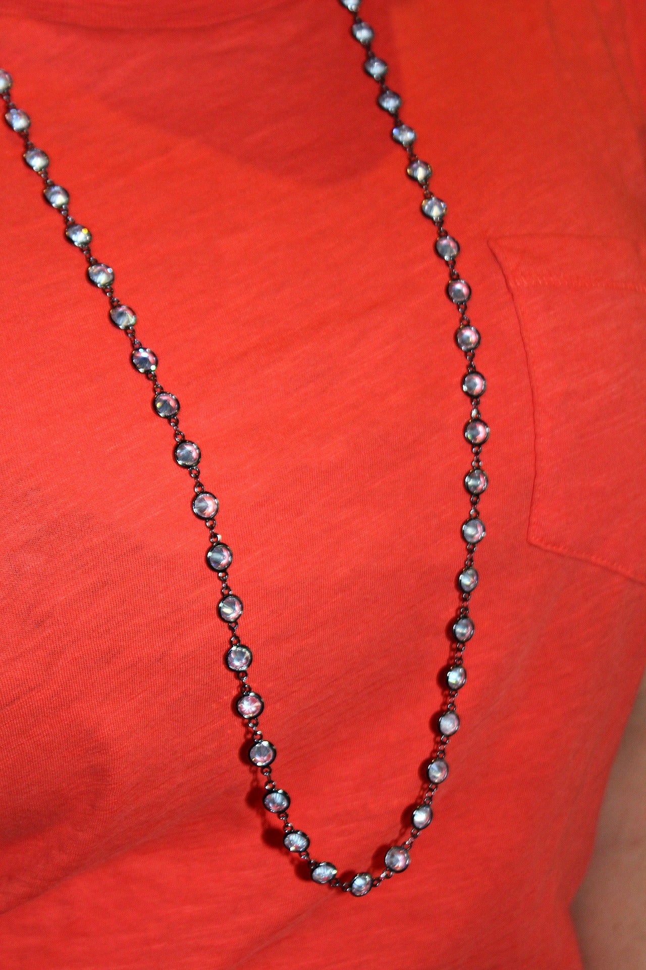 FINAL SALE Alexis "Crystals Yard" Necklace Hematite
