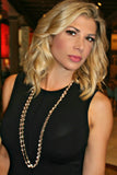 Alexis "Crystals by the Yard" Necklace in Rose Gold - Glitzy Bella