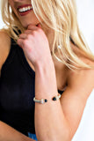 Classic Cable Two Tone Bracelet