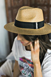 Palermo Panama Hat in 2 Colors - Glitzy Bella