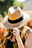 Palermo Panama Hat in 2 Colors - Glitzy Bella
