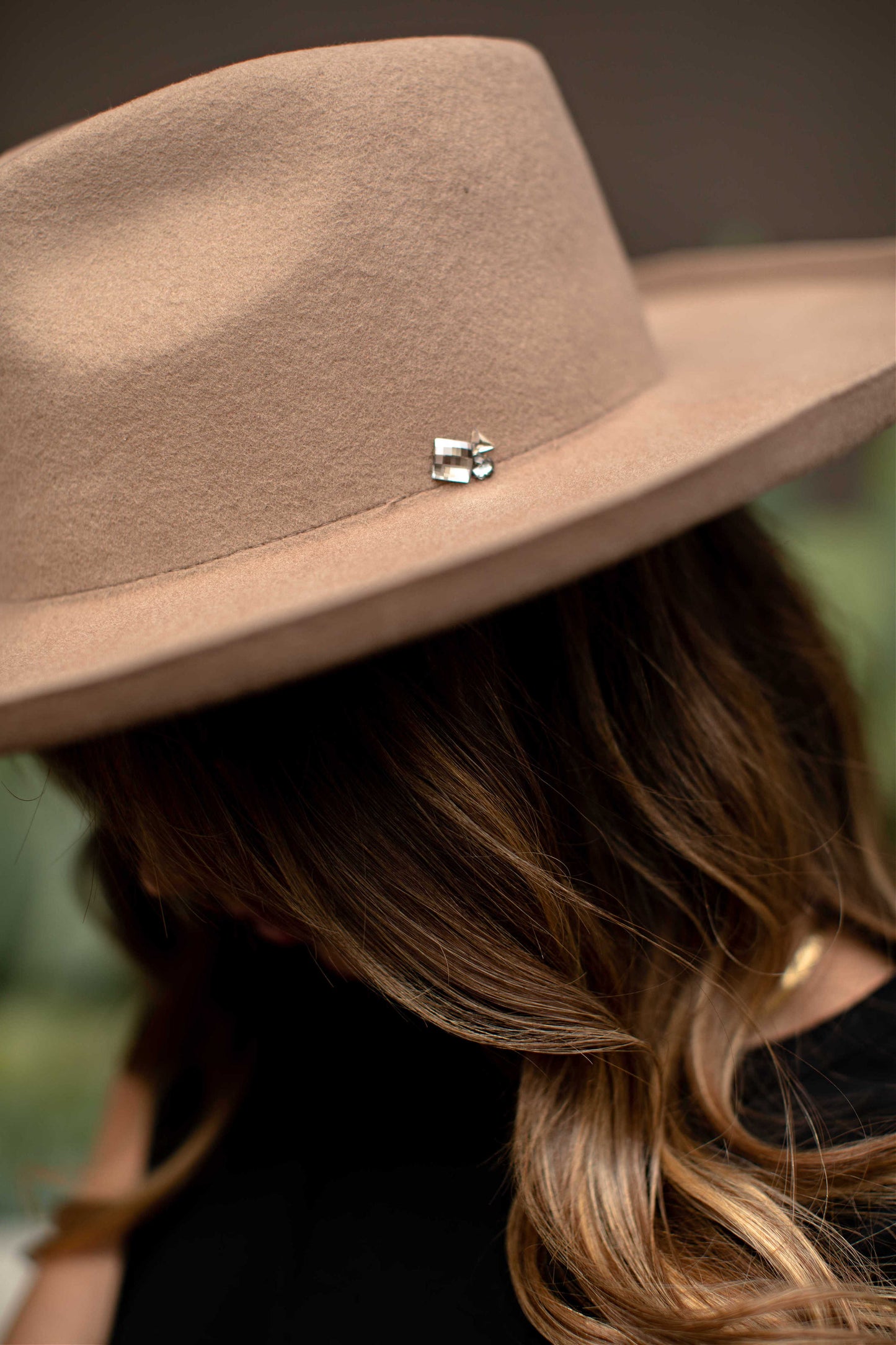 FINAL SALE!! The Beverly Wool Panama in Taupe