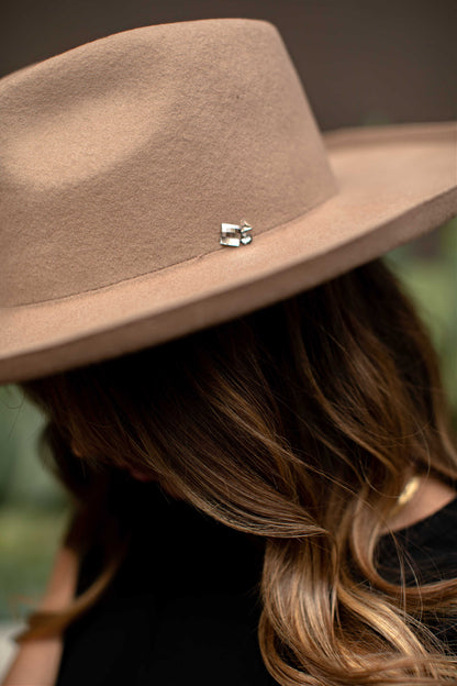 FINAL SALE!! The Beverly Wool Panama in Taupe