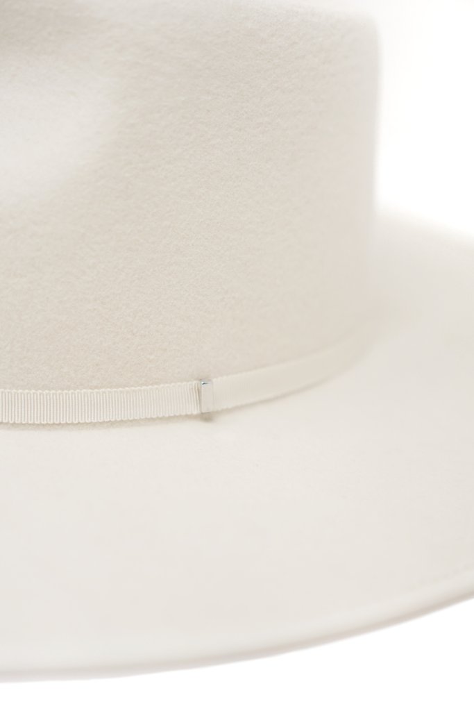 NEW!! The "Billie" Wool Panama Hat in White