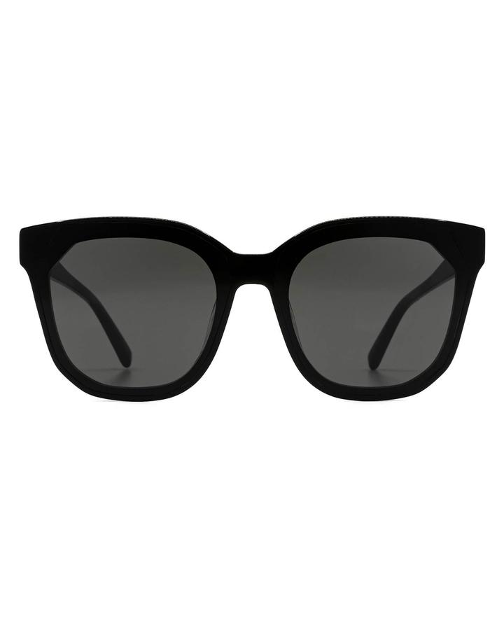 IN STOCK!! DIFF "Gia" Black Oversized Sunglasses