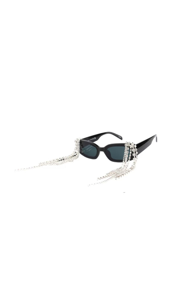 Pre Order!! Rhinestone Chain Sunglasses