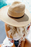 South Shore Panama Hat - Glitzy Bella