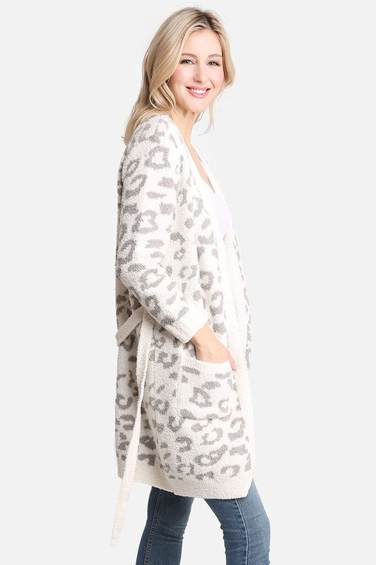 BACK IN STOCK!! Comfy Luxe Robe in Grey