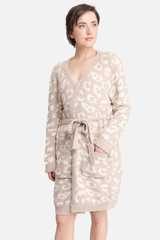 Comfy Luxe Robe in Beige – Glitzy Bella
