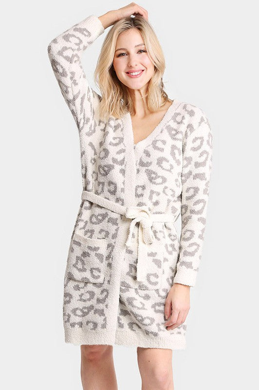 NEW!! Comfy Luxe Robe in Grey