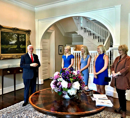 EXCLUSIVE "First Lady's Luncheon" Swarovski Crystal Drop Earrings - Glitzy Bella